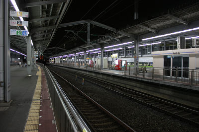 小倉駅新幹線ホーム