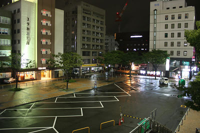 駅前も・・・。