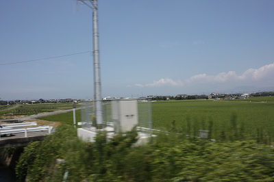 新八代駅を発車