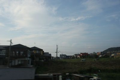 青空広がる