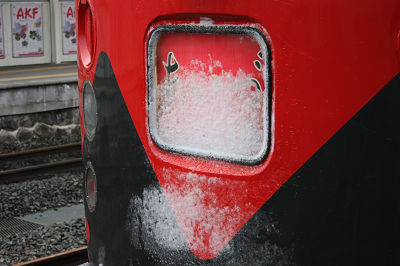 雪をつける